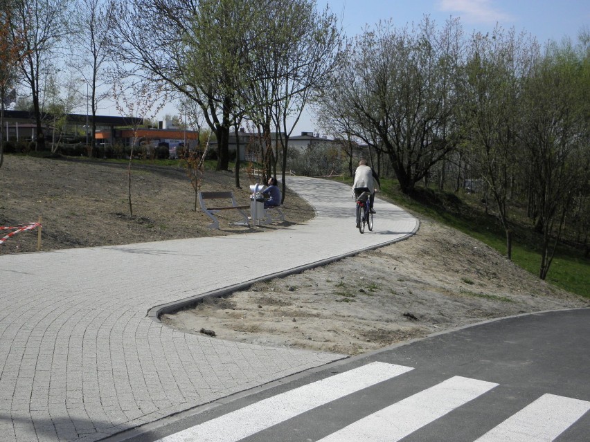 Park Cegielnia Żory: Nowe trasy rowerowe, spacerowe [ZDJĘCIA]