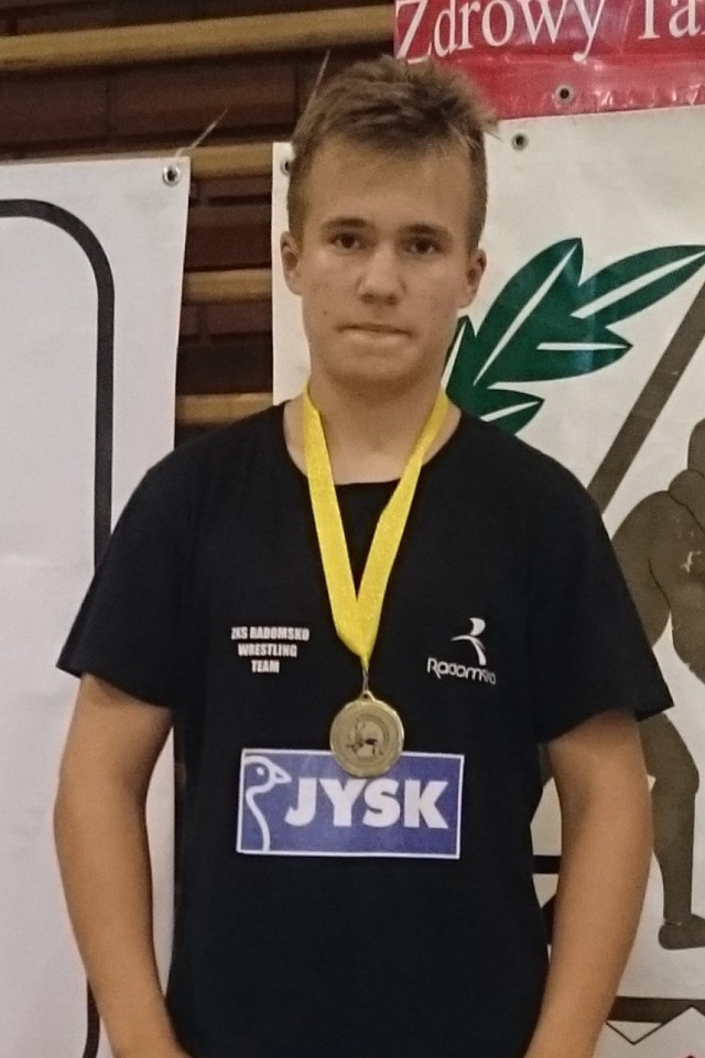 Adrian Politański - 3 miejsce kat. 73 kg na Mistrzostwach Polski