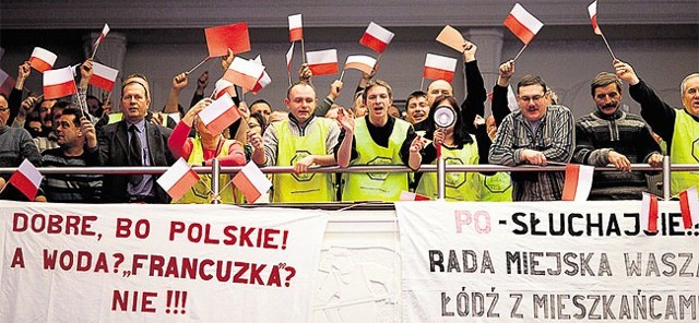 Związkowcy z Zakładu Wodociągów i Kanalizacji w Łodzi zebrali ponad 47 tys. podpisów pod projektem uchwały sprzeciwiającej się prywatyzacji tej spółki.