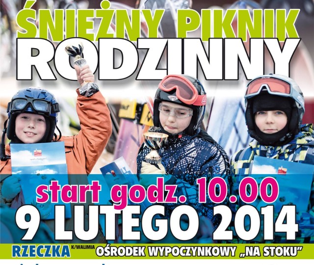 Śnieżny Piknik Rodzinny już 9 lutego