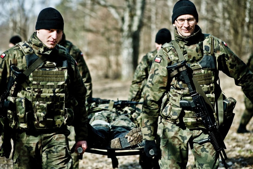 Ćwiczeń rotacyjnych 12 batalionu lekkiej piechoty z Suwałk