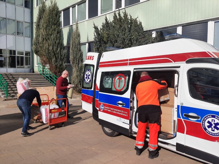 Pierwszy transport środków medycznych dla Ukrainy już...