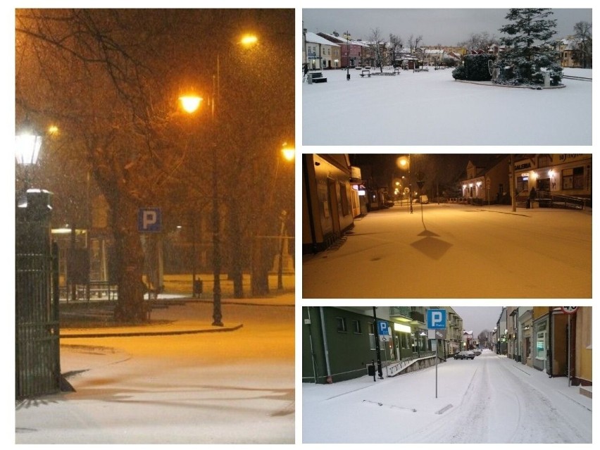 Zima w Tarnobrzegu nie odpuszcza. Zasypane ulice dają się we...