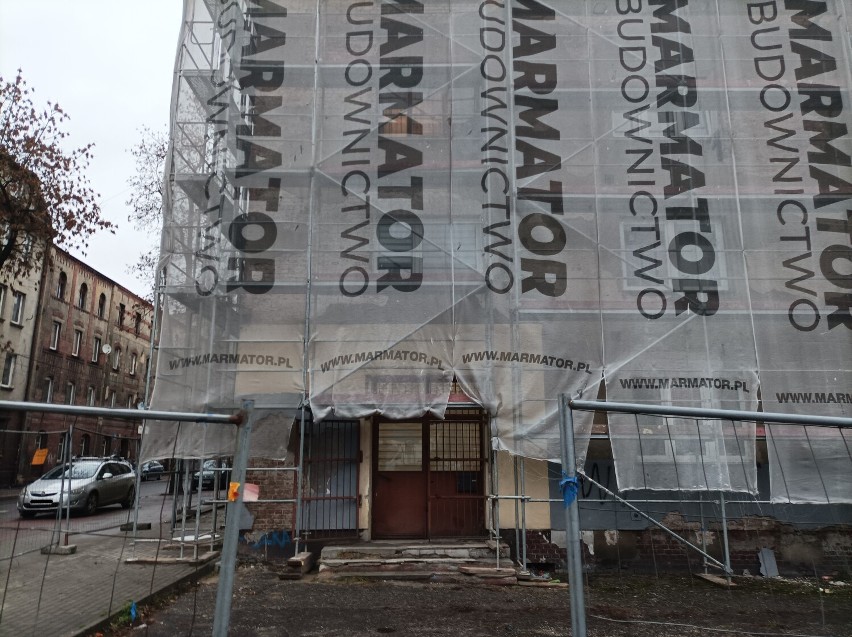 Remont budynków na ulicy Robotniczej w Mysłowicach