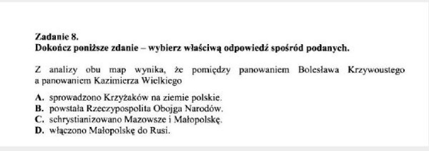 24 kwietnia część humanistyczna (język polski) egzaminu ...