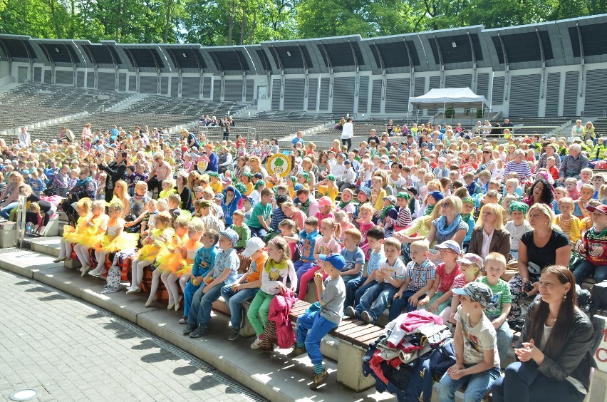W Amfiteatrze pojawiło się mnóstwo przedszkolaków. To był ich festiwal [zdjęcia]