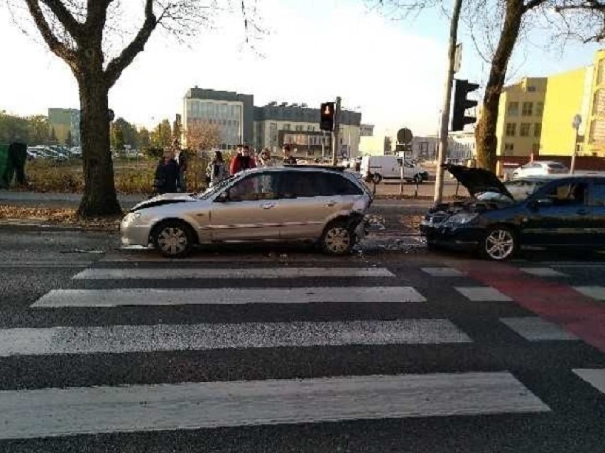 W wypadku została ranna jedna osoba.