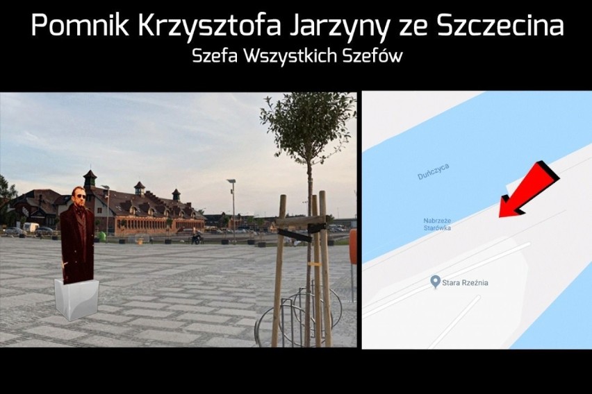 Co z pomnikiem Szefa Wszystkich Szefów w Szczecinie?