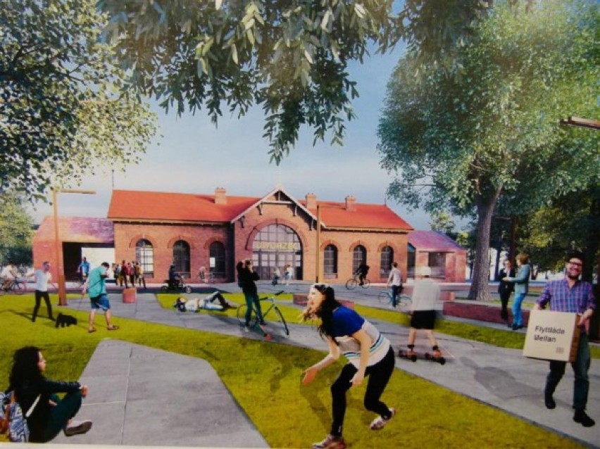 Dworzec kolejowy w Zduńskiej Woli: mieszkańcy wybrali koncepcję