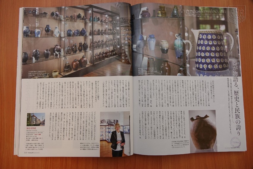 Ceramika Bolesławiecka w prestiżowy japońskim czasopiśmie