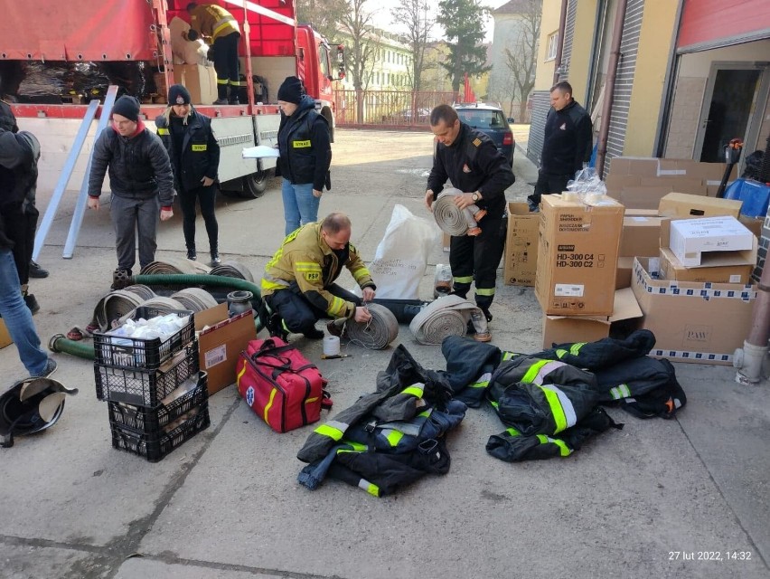 Brawo! Zgorzeleccy strażacy dla strażaków z Ukrainy. Szeroki odzew i wsparcie