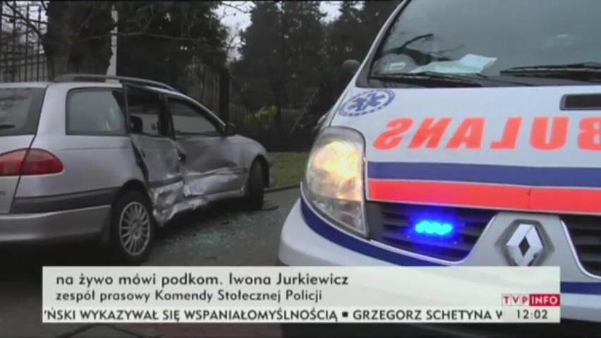 Wypadek na Belwederskiej. Dwa zdarzenia w jednym czasie i...