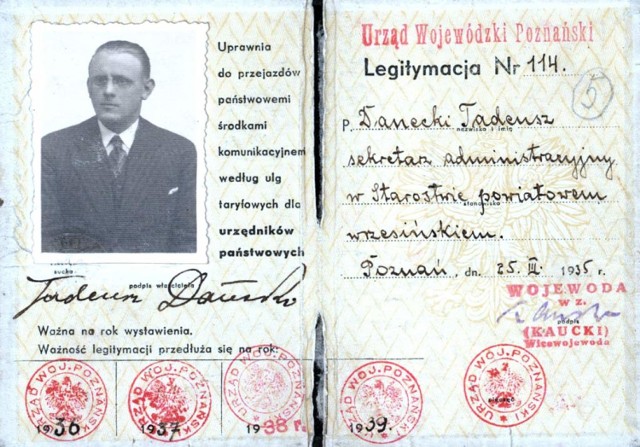 Tadeusz Danecki, patriota, harcerz, państwowiec został zamordowany przez hitelrowców w 1936 roku.