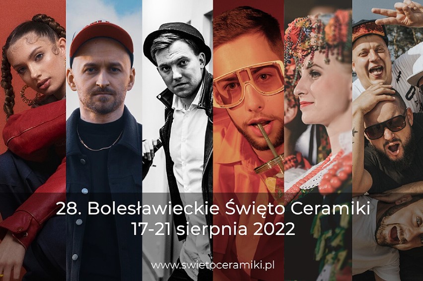 Kto wystąpi od 17-21 sierpnia 2022 w Bolesławcu? Sprawdźcie!