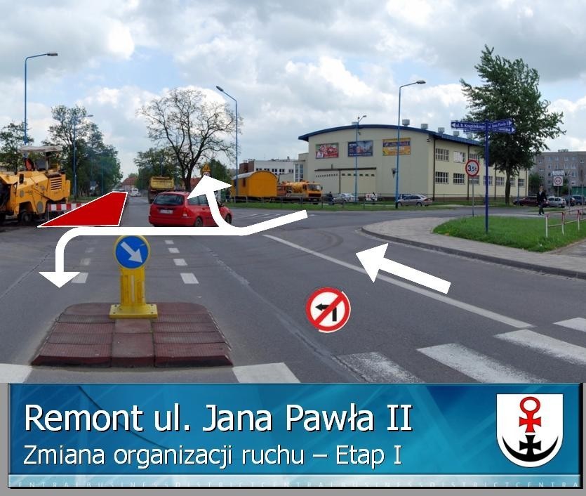 Lubin: Uwaga kierowcy! Zmiany w ruchu drogowym na ul. Jana Pawła II