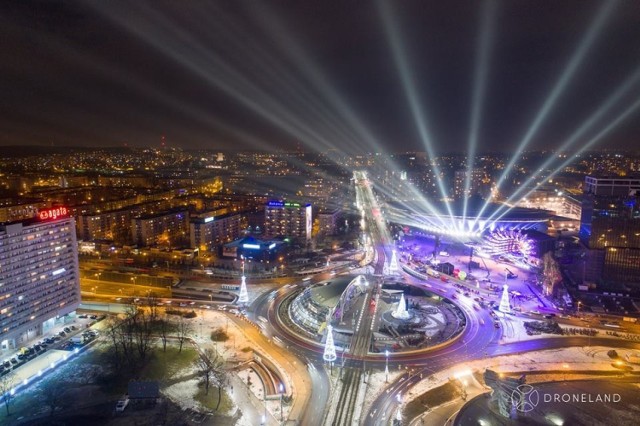 Katowice przed sylwestrem 2017/2018