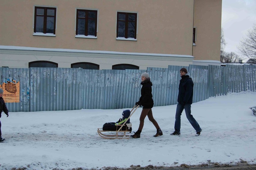 Zimowa niedziela w Kartuzach