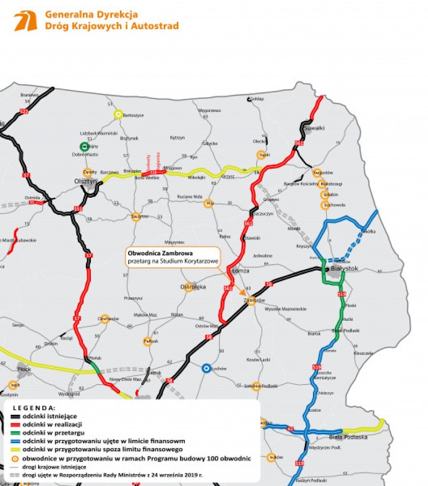 Zambrów. Pierwszy krok do budowy południowej obwodnicy miasta