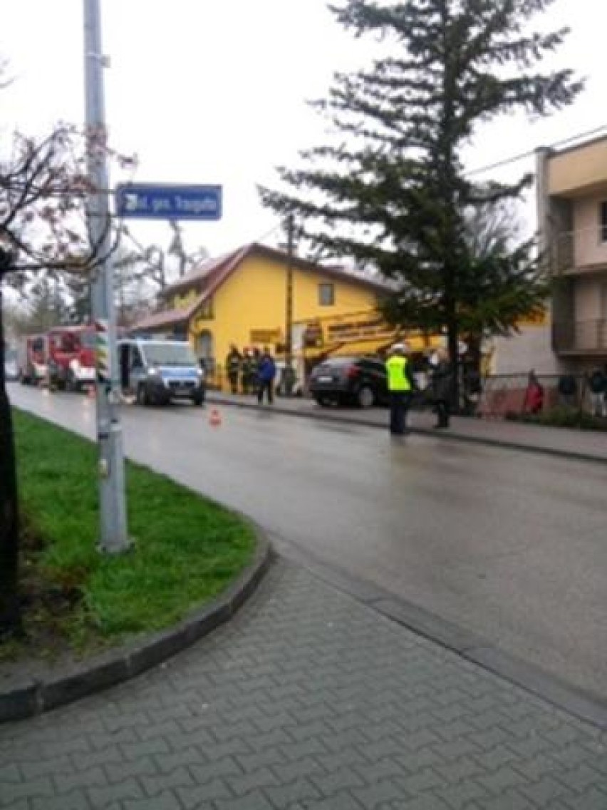 Wypadek w Ustroniu: dwie osoby ranne