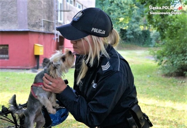 Sierż. sztab. Justyna Król swój wolny czas poświęca zwierzętom