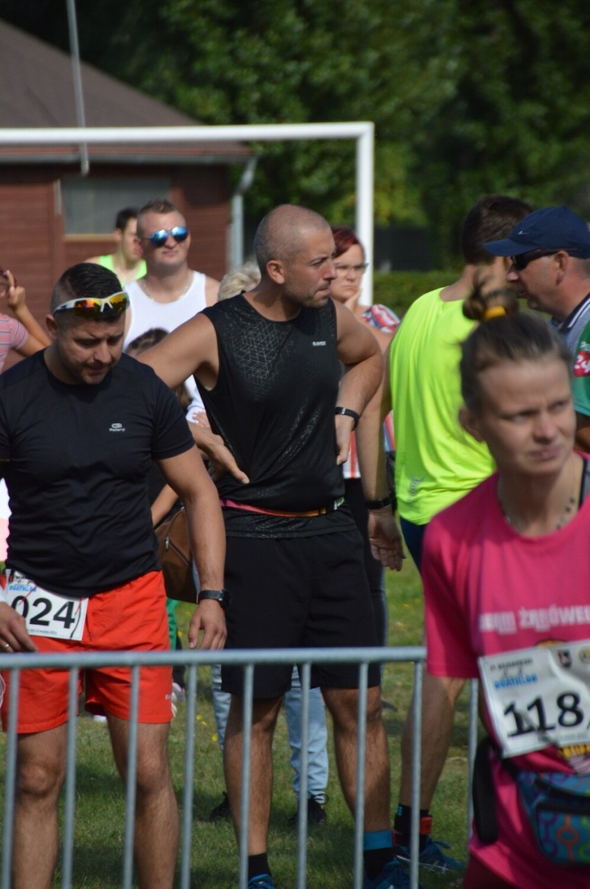 IV Bojanowski Duathlon. Na zawody w Tarchalinie przyjechali spragnieni sportowych wrażeń zawodnicy z całego regionu [ZDJĘCIA]