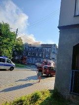 Kolejny pożar na Sienkiewicza. Był już podpalony wózek, teraz zapaliło się mieszkanie