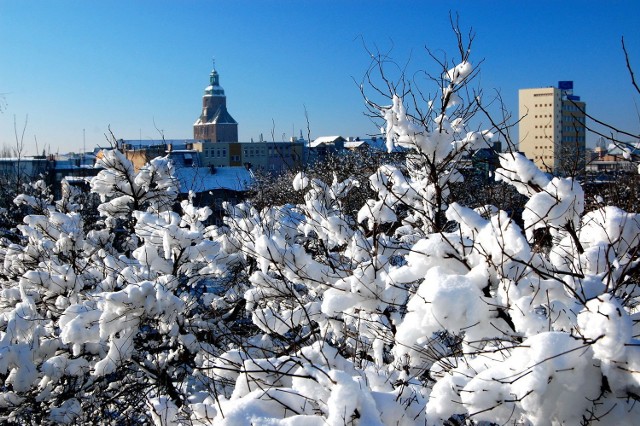 Gorzów Wielkopolski zimą