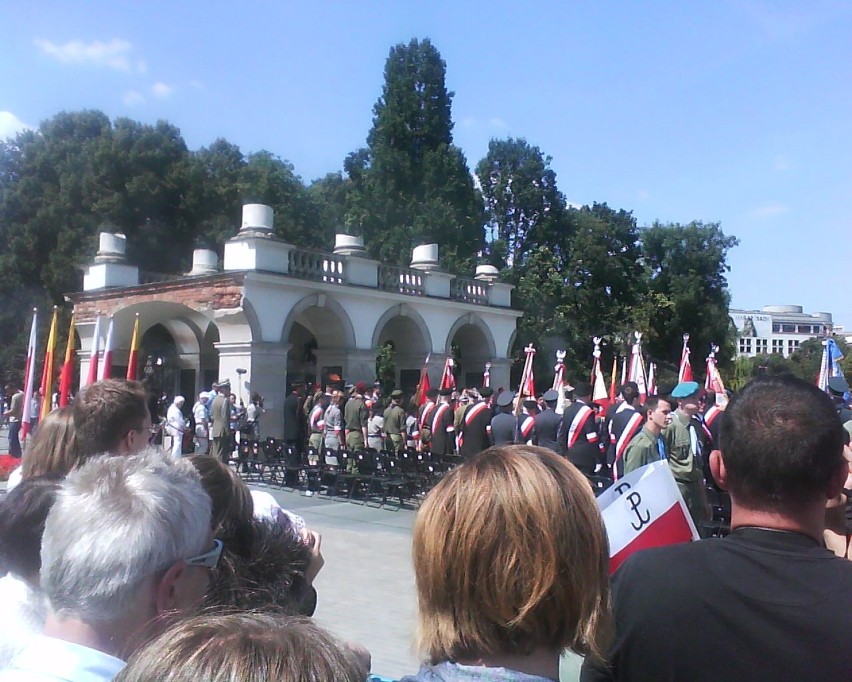 Warszawa 1 sierpnia 2009 - plac J.Piłsudskiego