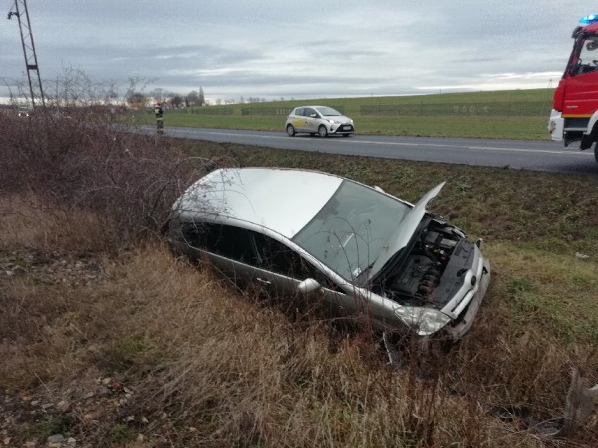 Wypadek pod Wilczycami na trasie Legnica - Złotoryja [ZDJĘCIA]