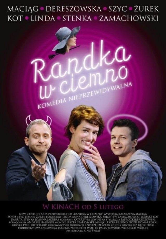 Plakat filmu &quot;Randka w ciemno&quot;