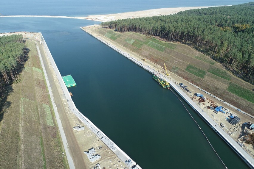Budowa drogi wodnej przez Mierzeję Wiślaną. Niedługo rozpocznie się ostatni etap inwestycji