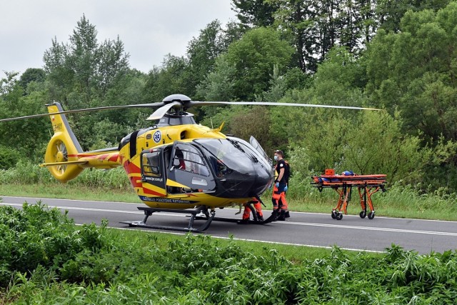 Wypadek w Sędziszowej