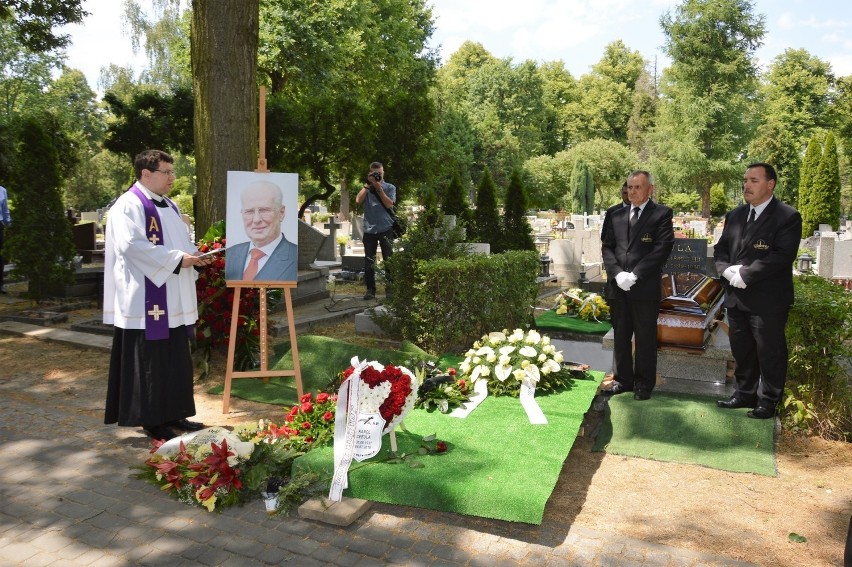 Pogrzeb Karola Cebuli w Gliwicach.