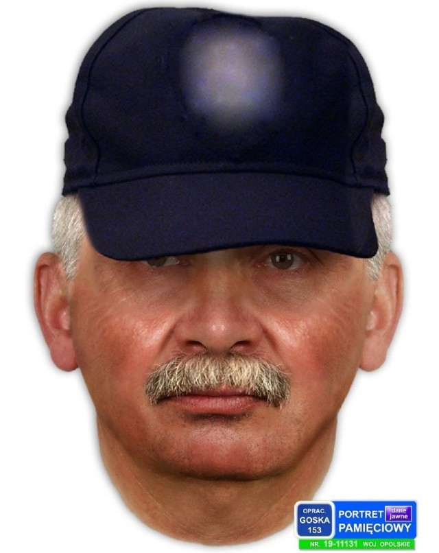 Portret pamięciowy sporządzony przez policję.