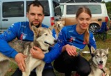 Natalia i Krystian Rakocy wzięli udział w zawodach Pucharu Polski w Psich Zaprzęgach. Przywieźli złoto!