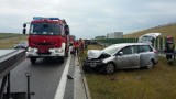 Wypadek na A1. Utrudnienia w okolicach węzła Stanisławie [ZDJĘCIA, AKTUALIZACJA]