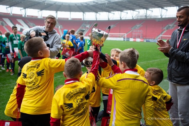 Orlikowa Liga Mistrzów. Finał na stadionie Widzewa