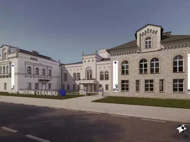 Muzeum Ceramiki  z dwóch budynków przeniesiono  do zabytkowego pałacu Pücklera przy ulicy Zgorzeleckiej w Bolesławcu