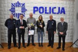 Śrem: spotkanie z bohaterami w komendzie policji [ZDJĘCIA]