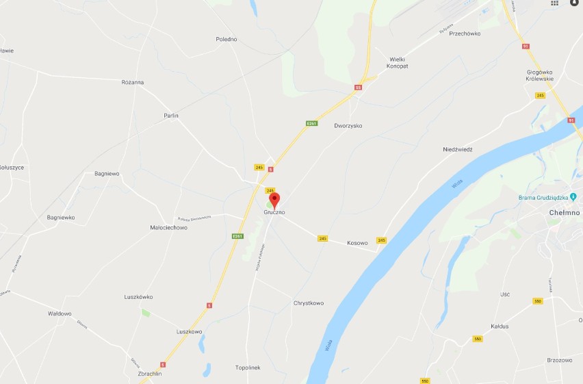 Do groźnego pożaru doszło w miejscowości Gruczno, w powiecie...