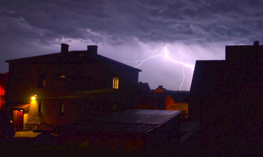 Burza nad Wodzisławiem Śląskim - 9.05.2018