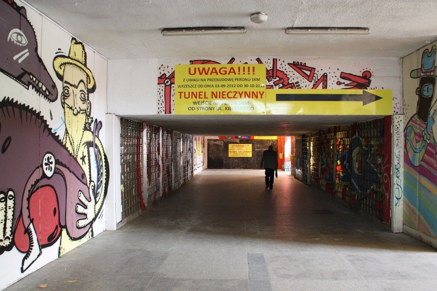 Utrudnienia we Wrzeszczu: Zamknięty tunel dworca PKP we Wrzeszczu [ZDJĘCIA]