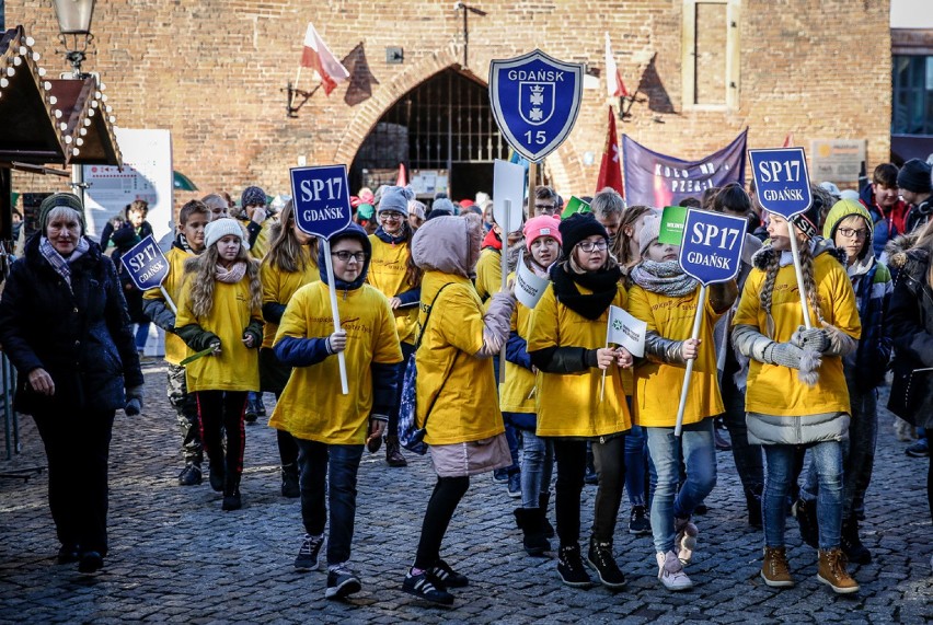 Parada Gdańskich Wolontariuszy przeszła Traktem Królewskim