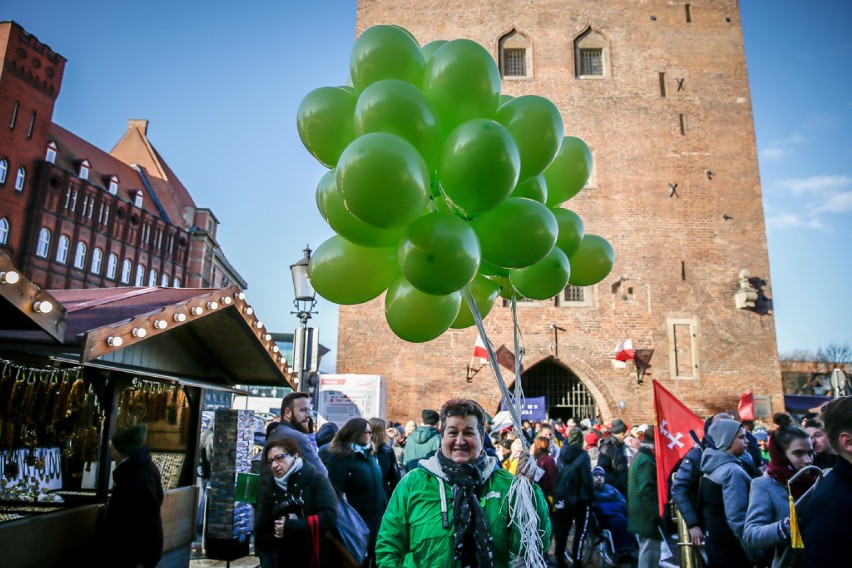 Parada Gdańskich Wolontariuszy przeszła Traktem Królewskim