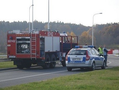 Pijany kierowca koparki na ul. Wodzisławskiej