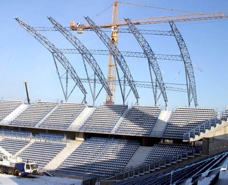 Wiele trzeba jeszcze zrobić, by stadion spełniał europejskie normy - Fot. M. Opala