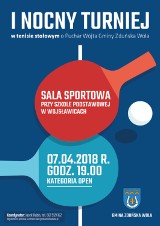 Nocny turniej w tenisie stołowym w Wojsławicach w sobotę