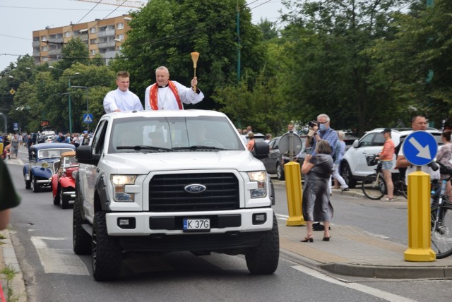 Święcenie pojazdów 2021 w parafii św. Krzysztofa w Tychach