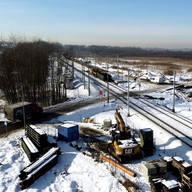 Tak powstaje nowy przystanek kolejowy Kraków Opatkowice