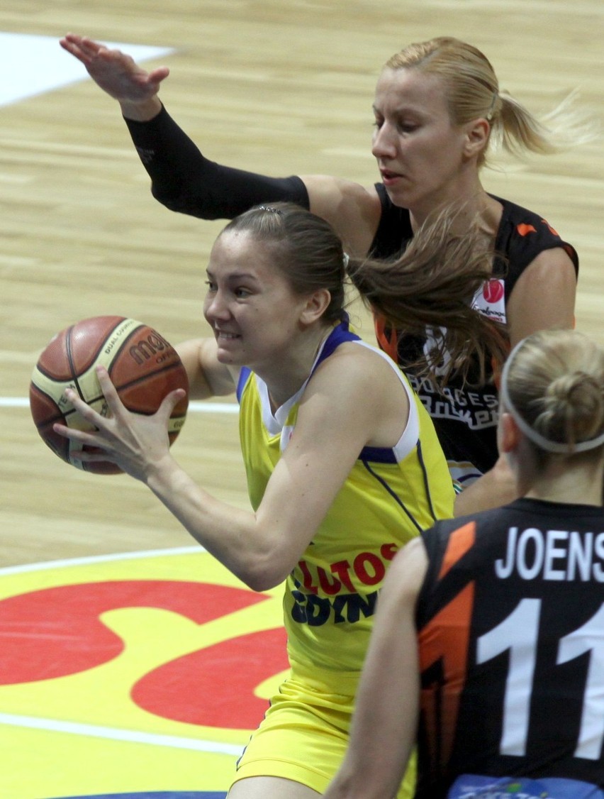 Euroliga koszykarek: Lotos Gdynia - Bourges Basket 71:67. Pierwsza wygrana gdynianek